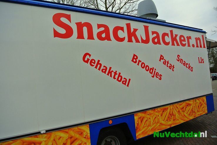De “Snackjacker” komt met grotere wagen - Foto: Niels Jansen