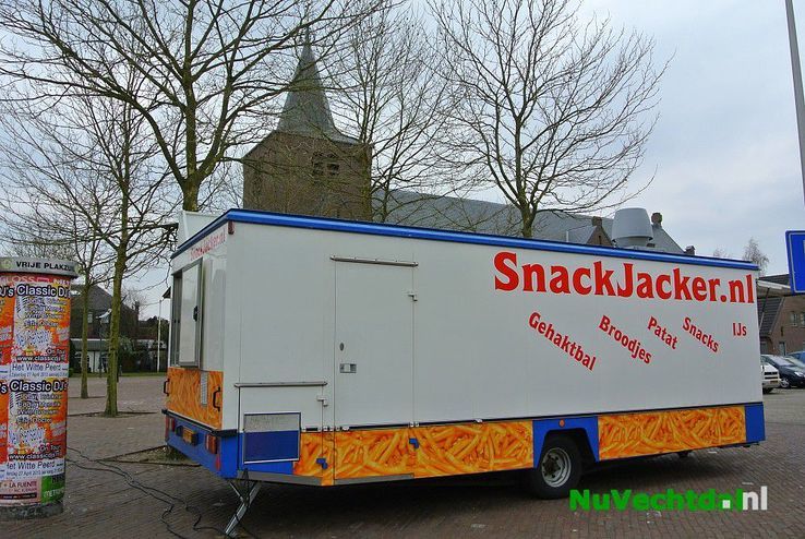 De “Snackjacker” komt met grotere wagen - Foto: Niels Jansen