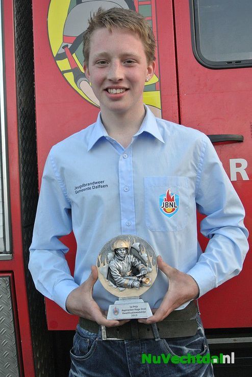 Eerste plaats aspiranten Jeugdbrandweer Dalfsen - Foto: Niels Jansen