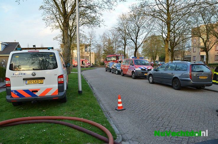 Beelden brandweeroefening Hulstkampen Nieuwleusen - Foto: Johan Bokma