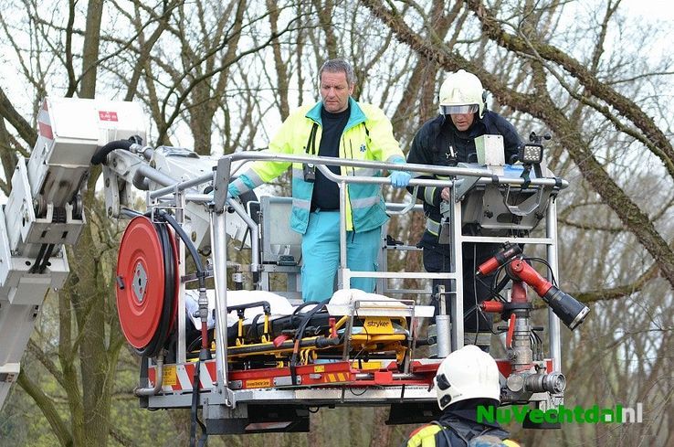 Beelden brandweeroefening Hulstkampen Nieuwleusen - Foto: Johan Bokma