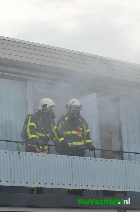 Beelden brandweeroefening Hulstkampen Nieuwleusen - Foto: Johan Bokma