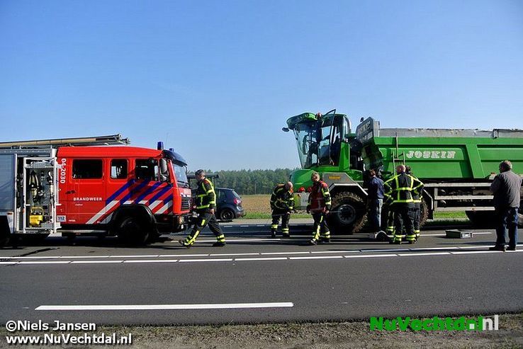 VIDEO: Zwaar ongeval op oversteek Hessenweg Dalfsen - Foto: Niels Jansen