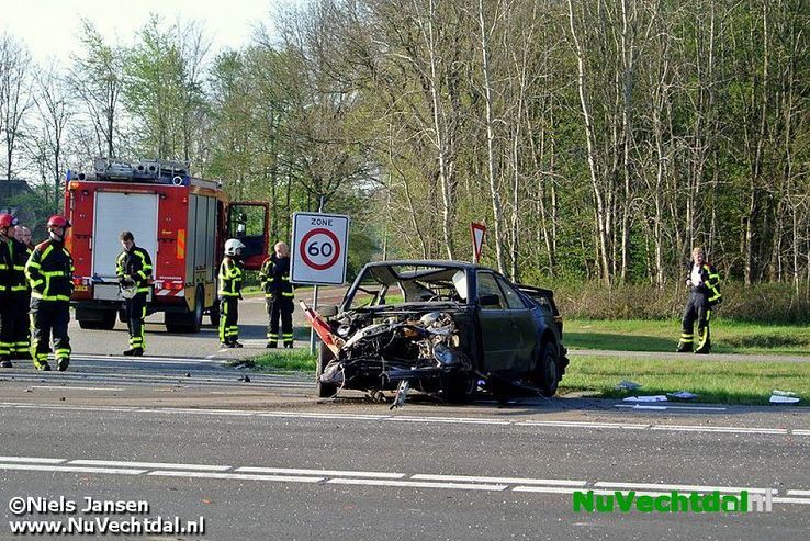 VIDEO: Zwaar ongeval op oversteek Hessenweg Dalfsen - Foto: Niels Jansen