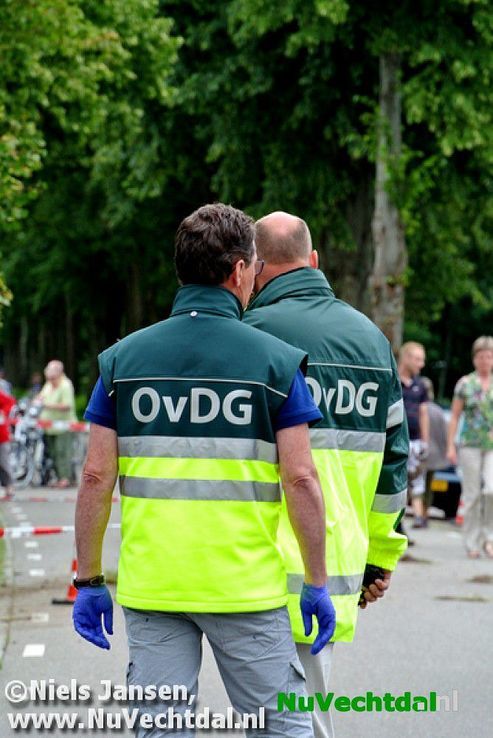 Traumaheli bij dodelijk ongeval Den Hulst Nieuwleusen - Foto: Niels Jansen