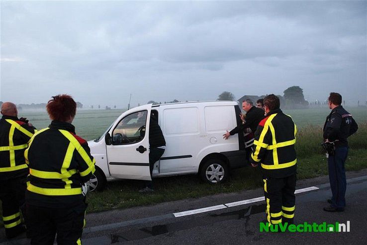 Autobrand N348 Deventerweg bij Dalmsholte - Foto: Martin Zwakenberg