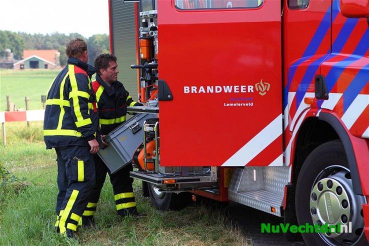 Lichtgewonde bij éénzijdig ongeval Venneweg Dalfsen - Foto: Martin Zwakenberg