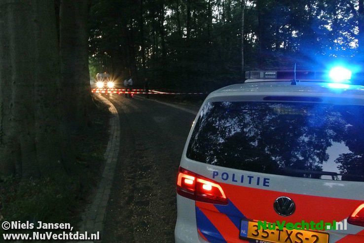 Ongeval fietser en voetganger Ruitenborghweg Dalfsen - Foto: Niels Jansen