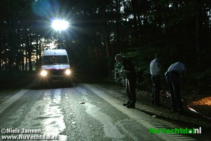 Ongeval fietser en voetganger Ruitenborghweg Dalfsen - Foto: Niels Jansen