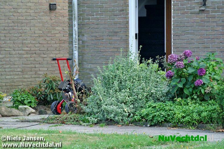 Explosiegevaar na gaslek woning Nieuwe Uitleg Dalfsen - Foto: Niels Jansen