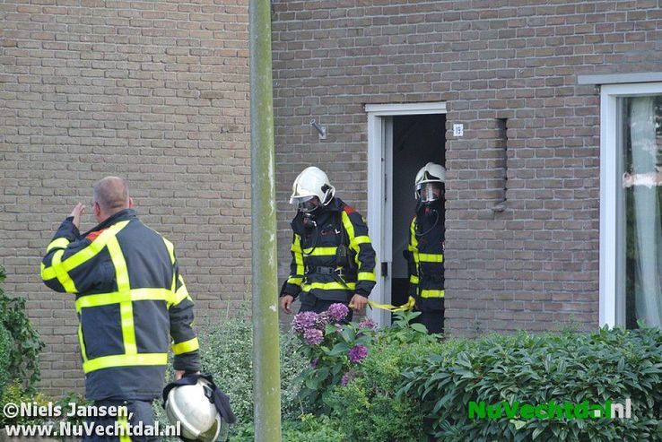 Explosiegevaar na gaslek woning Nieuwe Uitleg Dalfsen - Foto: Niels Jansen