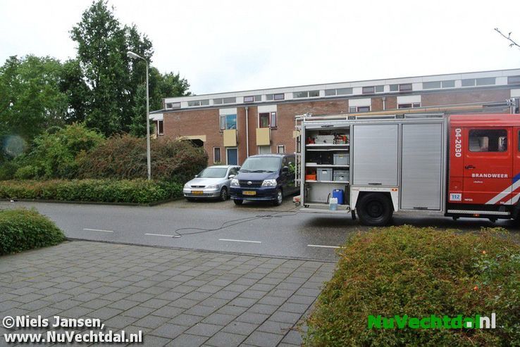 Video: Gaslek in portiekwoning Langkamp Dalfsen - Foto: Niels Jansen