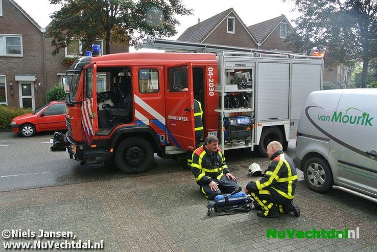 Video: Gaslek in portiekwoning Langkamp Dalfsen - Foto: Niels Jansen