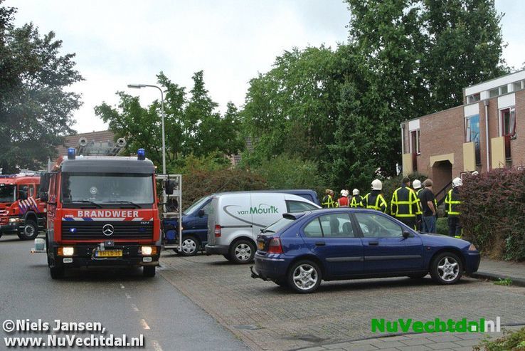 Video: Gaslek in portiekwoning Langkamp Dalfsen - Foto: Niels Jansen