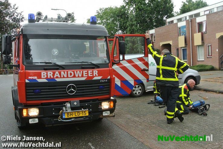 Video: Gaslek in portiekwoning Langkamp Dalfsen - Foto: Niels Jansen