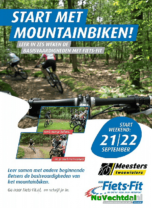 Onder prof. begeleiding beginnen met Mountainbiken