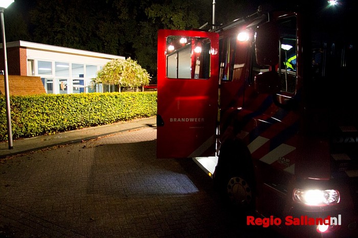 Opnieuw brandstichting school Lemelerveld - Foto: Pim Haarsma