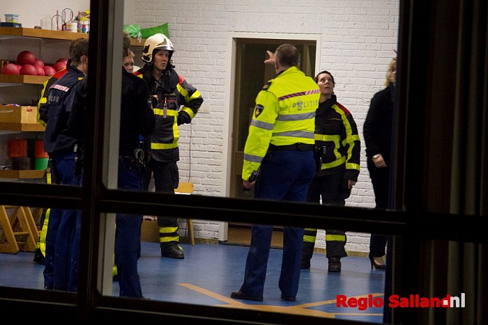 Opnieuw brandstichting school Lemelerveld - Foto: Pim Haarsma
