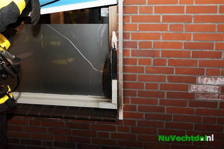 Foto’s brand in lokaal Heilig Hartschool Lemelerveld - Foto: Martin Zwakenberg