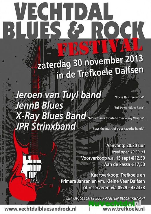 Vechtdal Blues en Rock festival komt er weer aan - Foto: Niels Jansen