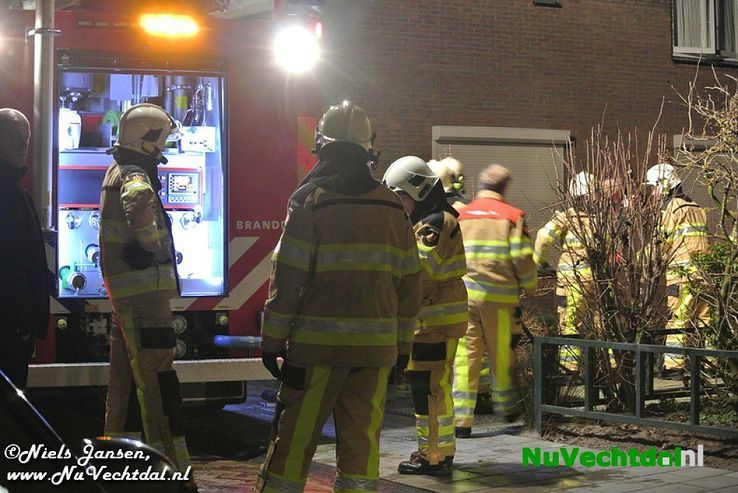 VIDEO: Keukenbrand Kampfstraat Lemelerveld - Foto: Niels Jansen