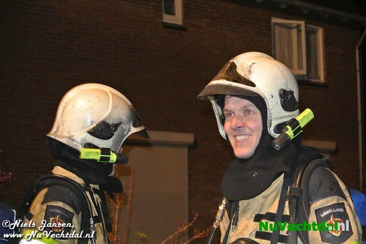 VIDEO: Keukenbrand Kampfstraat Lemelerveld - Foto: Niels Jansen