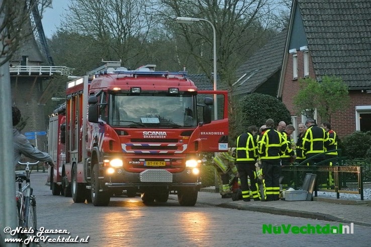 [Video] Felle schoorsteenbrand Koelmansstraat Hoonhorst - Foto: Niels Jansen