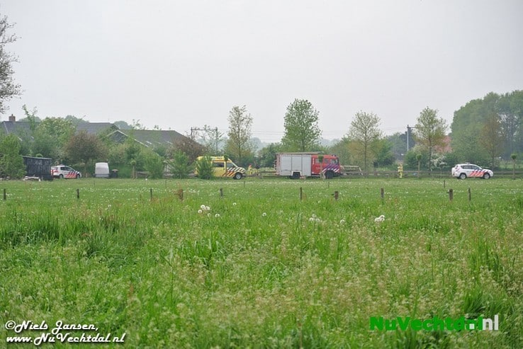 Man overleden bij tragisch ongeval Dalfsen - Foto: Niels Jansen