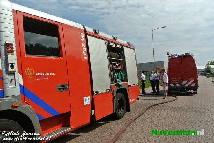VIDEO Brand loopt met sisser af in Nieuwleusen - Foto: Niels Jansen