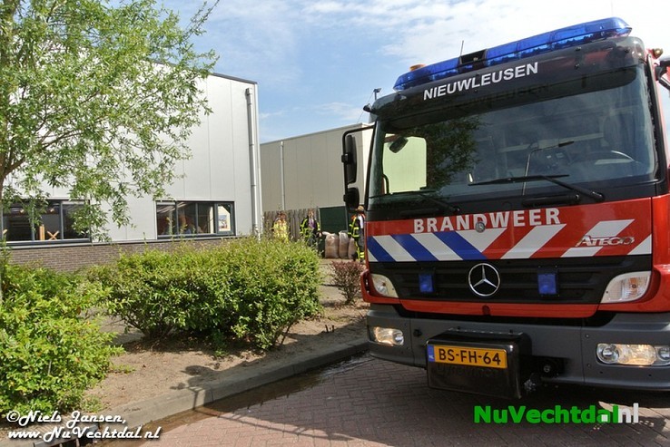 VIDEO Brand loopt met sisser af in Nieuwleusen - Foto: Niels Jansen