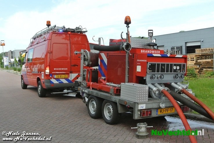 VIDEO Brand loopt met sisser af in Nieuwleusen - Foto: Niels Jansen