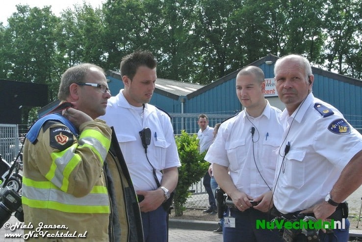 VIDEO Brand loopt met sisser af in Nieuwleusen - Foto: Niels Jansen