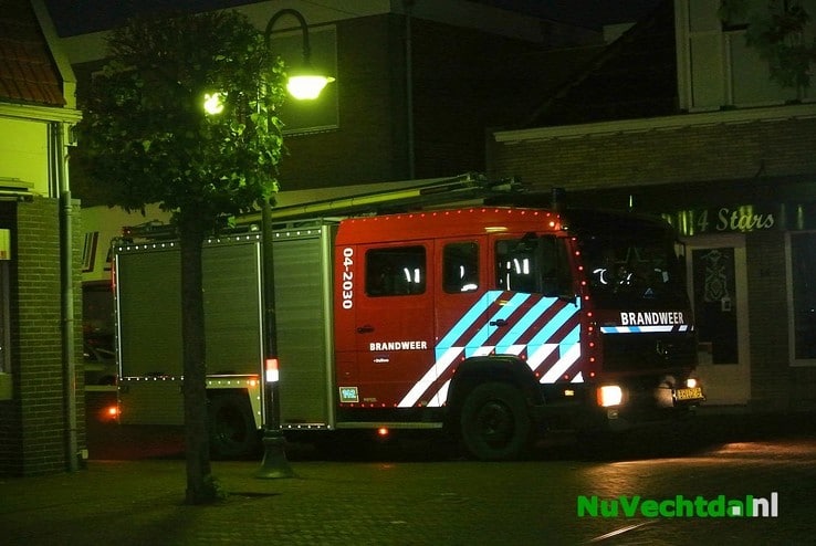 Nachtelijke uitruk brandweer Dalfsen in centrum