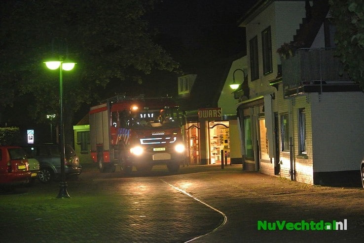 Nachtelijke uitruk brandweer Dalfsen in centrum