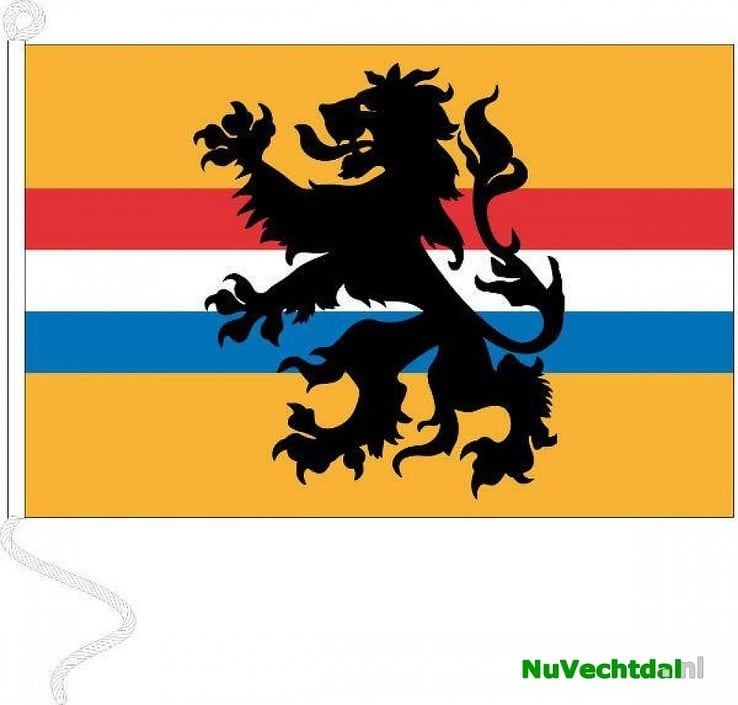 Vlag gestolen aan de Langkamp in Dalfsen - Foto: Niels Jansen