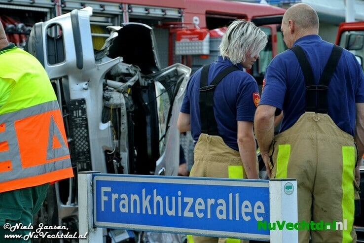 Traumahelikopter bij ernstig ongeval Hasselterweg Zwolle - Foto: Niels Jansen
