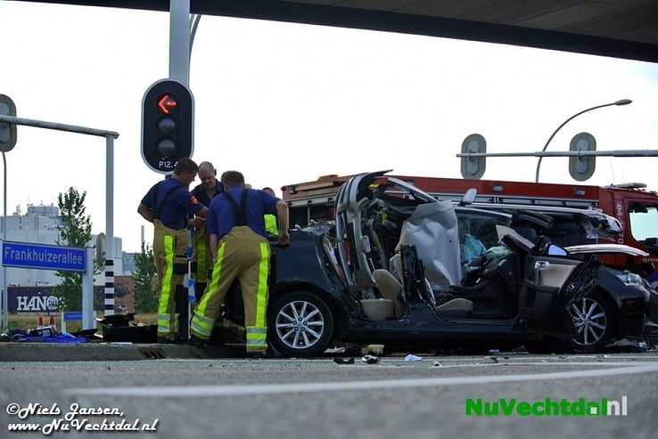 Traumahelikopter bij ernstig ongeval Hasselterweg Zwolle - Foto: Niels Jansen