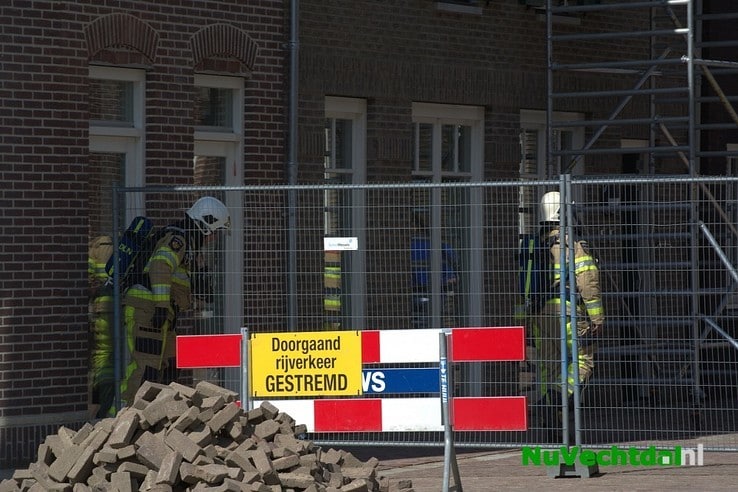 Brandalarm bij nieuwe Waterfront in Dalfsen - Foto: Niels Jansen