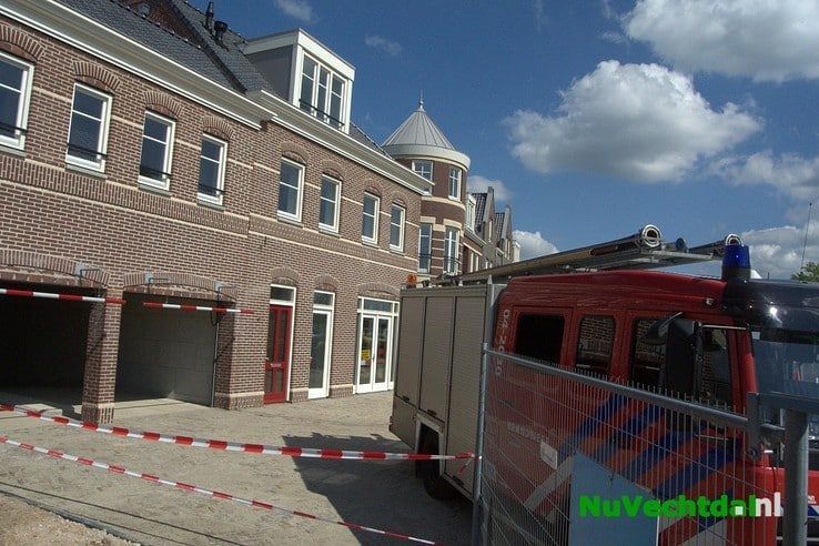 Brandalarm bij nieuwe Waterfront in Dalfsen - Foto: Niels Jansen