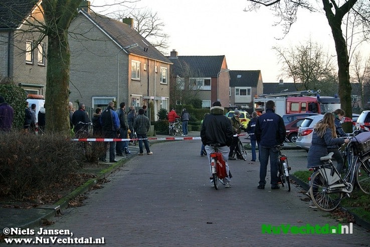 Woningbrand Badinckstraat Dalfsen - Foto: Niels Jansen