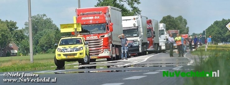Gewonden bij ongeval N35 / Hagenweg Laag Zuthem - Foto: Niels Jansen