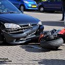 Motorrijder gewond na aanrijding met auto in Ommen