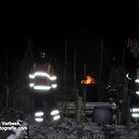 Brandweer Ommen rukt uit voor brandende vuurton