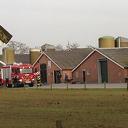 Brandweer Dalfsen rukt uit naar schuurbrand Vinkenbuurt