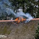 Woning verwoest na brand aan de Varsenerdijk Ommen