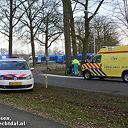 Ongeval tussen fietser en personenauto kasteel Dalfsen