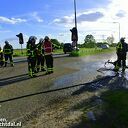 Bromfiets afgebrand aan de Hessenweg bij Dalfsen