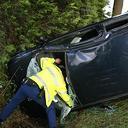Boom valt op Auto Rondweg Dalfsen